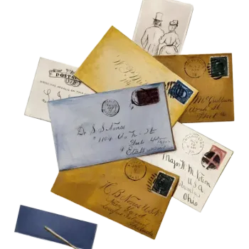 Old Letters Decoration